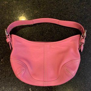 Baby pink Y2K Coach shoulder bag